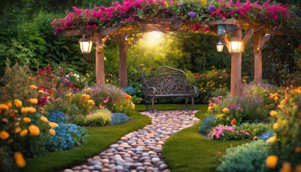 artistic walkway designs implemented