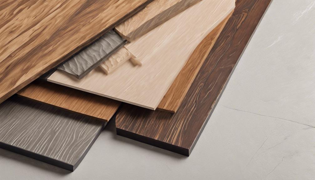baseboard material options available
