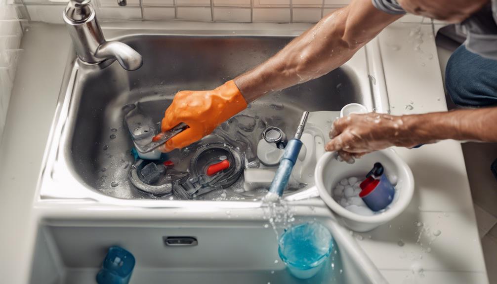 clearing blocked drainage systems