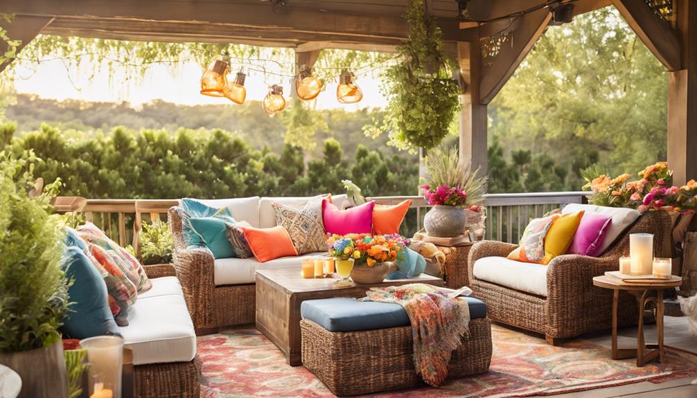 comfortable patio seating options