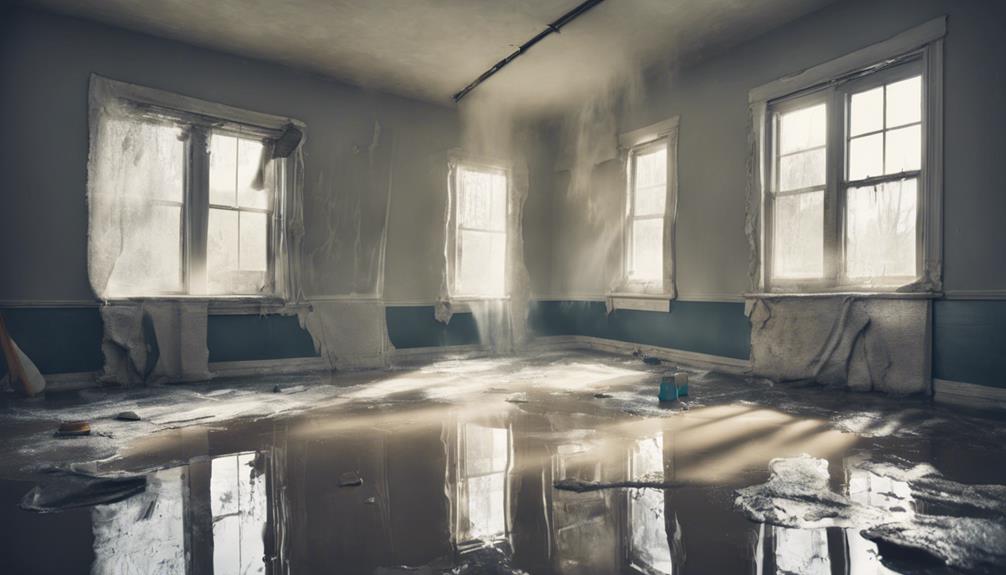 dry and dehumidify areas