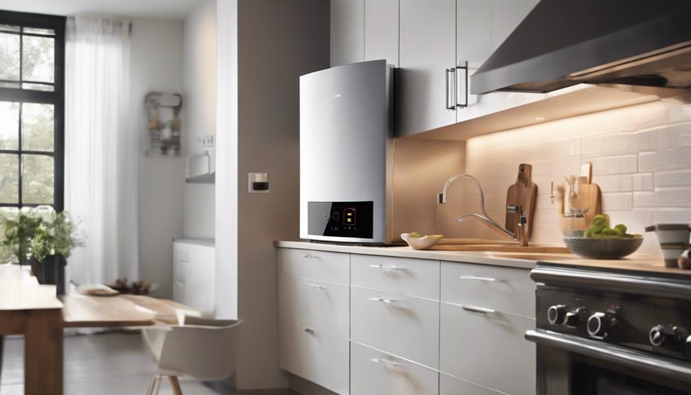 efficient on demand hot water