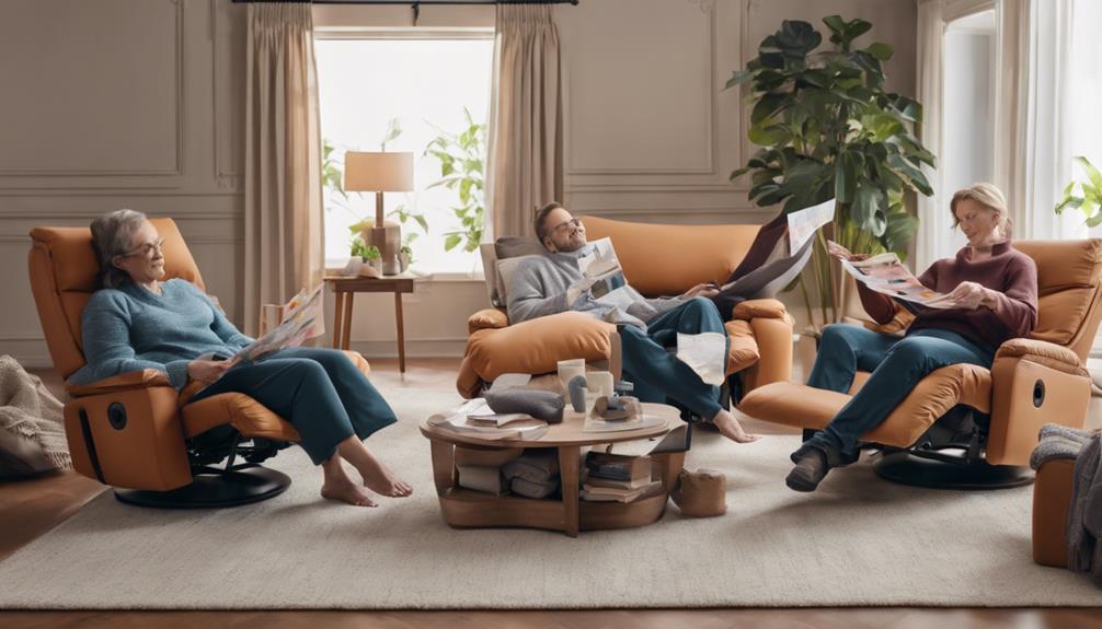 evaluate recliner functionality effectively
