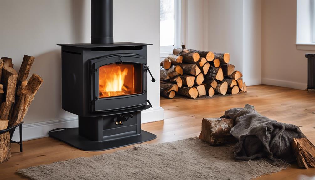 heating with wood pellets