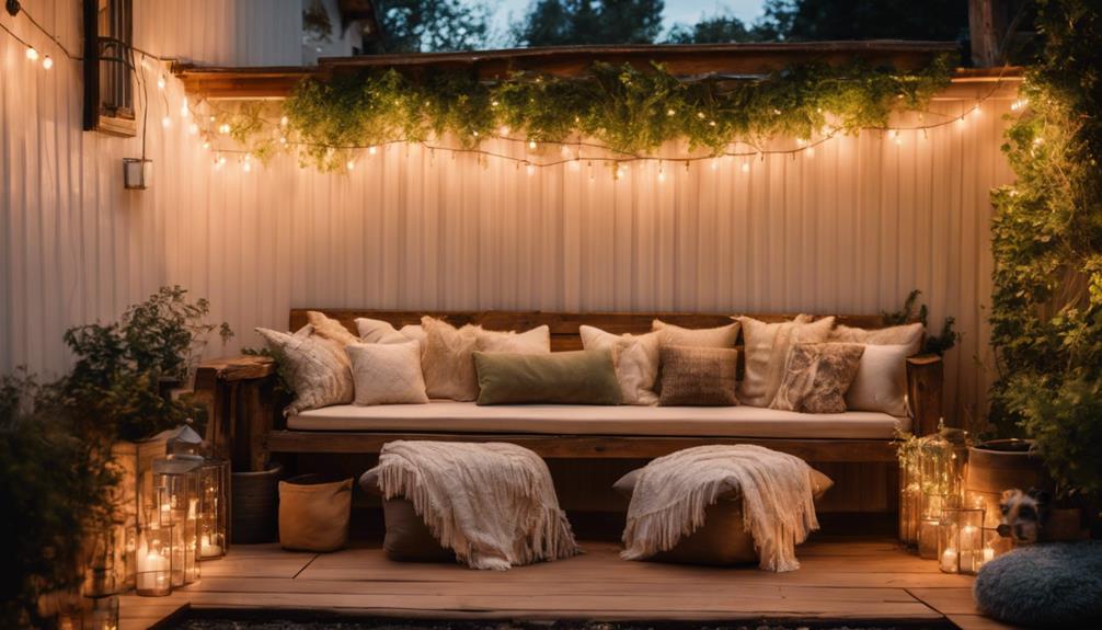 illuminate with string lights