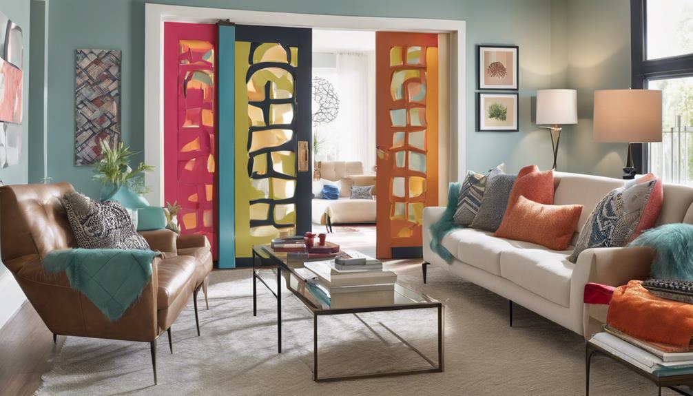 interior doors as design