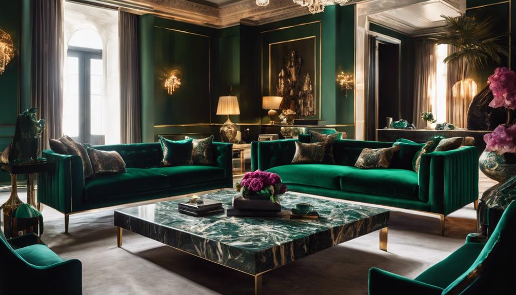 opulent fabrics and textiles