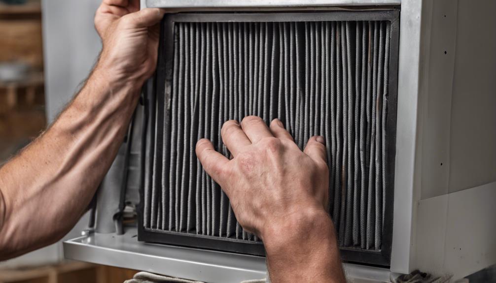 regularly replace air filters