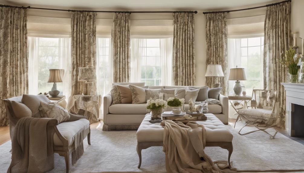 varieties of window drapes