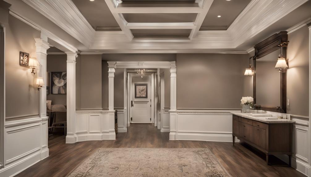 various crown molding styles